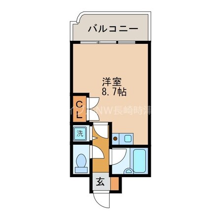 桜町公園前 徒歩4分 2階の物件間取画像